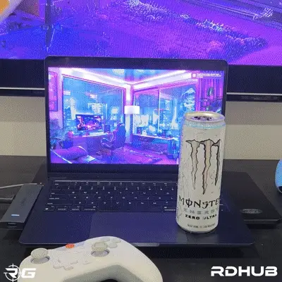 Consola retro y mandos